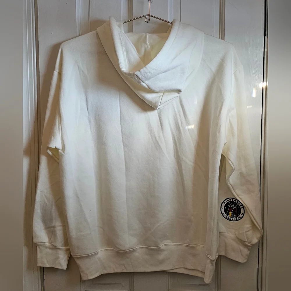 NWT Disney Nightmare Before Christmas Womens Hoodie Fleece Full Zip Size M - Picture 3 of 9